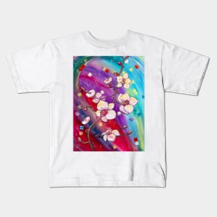 White Orchid Kids T-Shirt